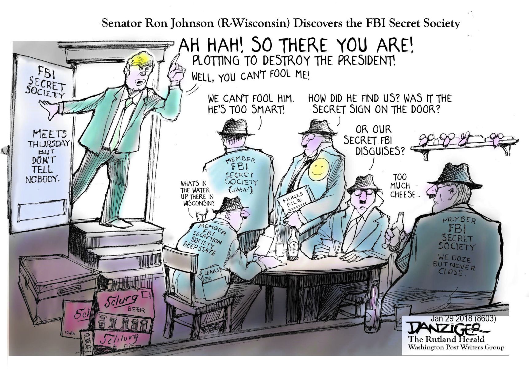 Jeff Danziger cartoon